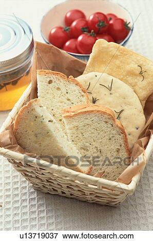 Slices Of Bread Near Tomatoes View Large Photo Image Stock Photo - Slices Of Bread Near Tomatoes. Fotosearch