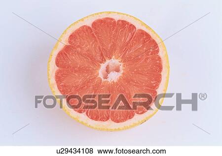 Half Of Pink Grapefruit View Large Photo Image Stock Photo - Half Of Pink Grapefruit. Fotosearch
