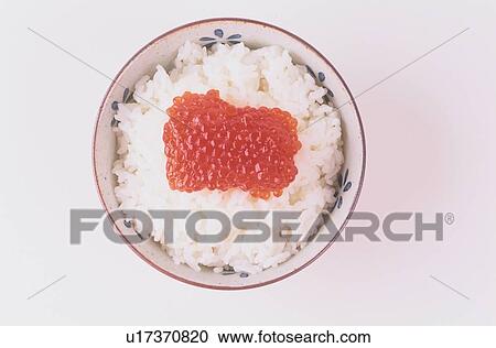 Rice Dish Topped With Roe View Large Photo Image Stock Image - Rice Dish Topped With Roe. Fotosearch