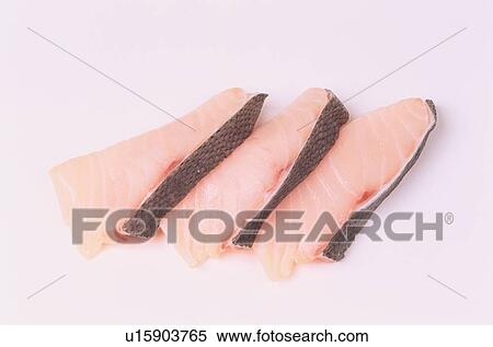 Slices Of Raw Cod View Large Photo Image Stock Photography - Slices Of Raw Cod. Fotosearch