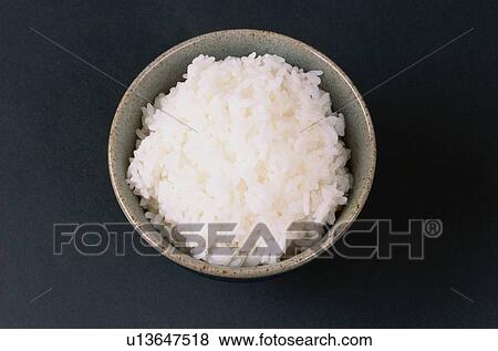 Bowl Of Rice View Large Photo Image Stock Photo - Bowl Of Rice. Fotosearch