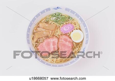 Stock Photo - Chinse Noodle Dish With Meat. Fotosearch