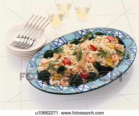 Stock Image - Noodle Dish. Fotosearch
