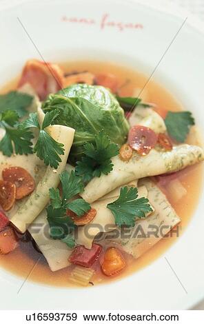 Pasta Dish With Vegetables View Large Photo Image Stock Photo - Pasta Dish With Vegetables. Fotosearch