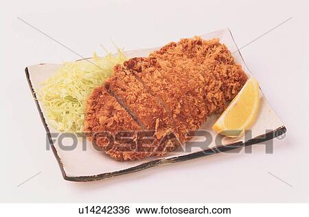 Sliced Pork With Salad View Large Photo Image Stock Photograph - Sliced Pork With Salad. Fotosearch