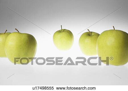 Stock Photography - Green apples. Fotosearch