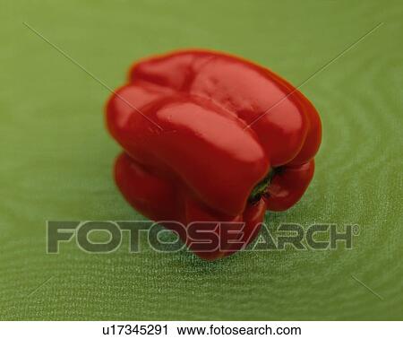 Stock Image - Red Bell Pepper. Fotosearch