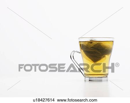 Picture - Teabag in cup. Fotosearch