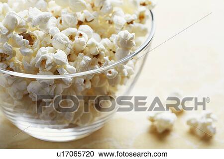 Bowl of popcorns View Large Photo Image Stock Image - Bowl of popcorns. Fotosearch