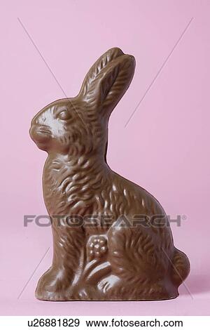 Stock Photo - Chocolate Easter Bunny. Fotosearch