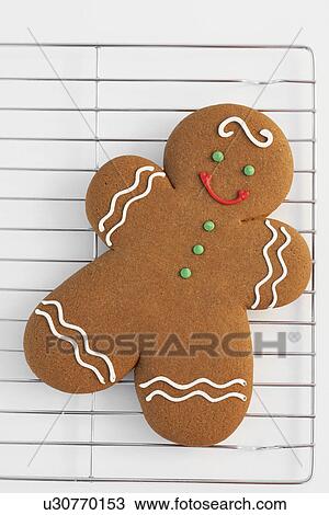 Stock Image - Gingerbread man. Fotosearch