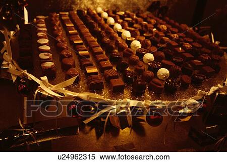 Stock Photography - Chocolate Pieces. Fotosearch
