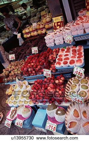 Fruit Display Outside Of Shop View Large Photo Image Stock Image - Fruit Display Outside Of Shop. Fotosearch
