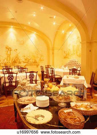 Restaurant Interior View Large Photo Image Stock Photograph - Restaurant Interior. Fotosearch