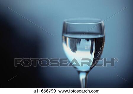 Buildings Reflected On Glass View Large Photo Image Stock Photo - Buildings Reflected On Glass. Fotosearch