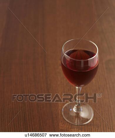 Glass of Red Wine View Large Photo Image Stock Photo - Glass of Red Wine. Fotosearch