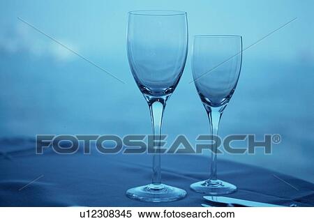 Stock Photography - Wine Glasses. Fotosearch