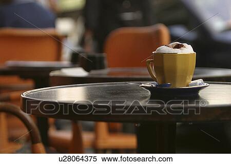 beverage, saucer, spoon, outdoor, cafe, detail View Large Photo Image Stock Photography - beverage, saucer, spoon, outdoor, cafe, detail. Fotosearch