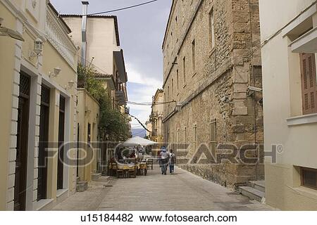 Stock Image - Building Exterior, Building Structure, Chair, Chimney, Day. Fotosearch