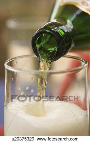 Stock Photo - Beer, Drink, Close-Up, Beer Bottle, Alcohol. Fotosearch