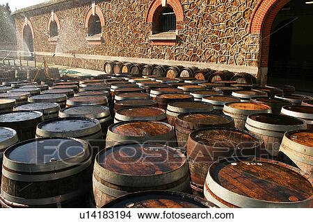 Picture - drink, liquid, cylinders, store, close-up, arrangement. Fotosearch
