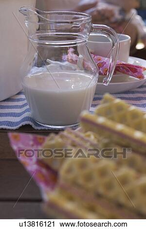 Stock Image - Arrangement, Cup, Close-Up, Beverage, Appetizing. Fotosearch