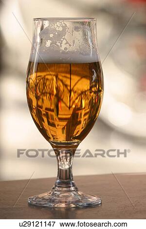 Stock Photo - bar, counter, table, liquor, alcohol, reflection. Fotosearch