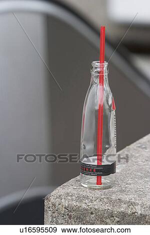 Stock Photo - bottle, beer, beverage, juice, drink, close-up. Fotosearch