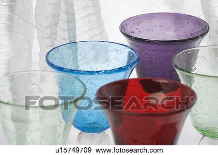 Stock Photo - Display, Droplet, Empty, Glass, Group Of Objects. Fotosearch