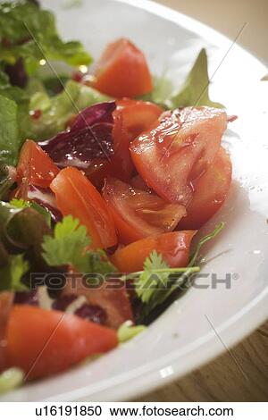 Stock Image - Bowl, Chopped, Close-Up, Crockery, Edible. Fotosearch