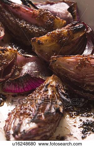 Stock Image - Eatable, Ceramic, Dish, Cuisine, Close-Up, Appetizing. Fotosearch