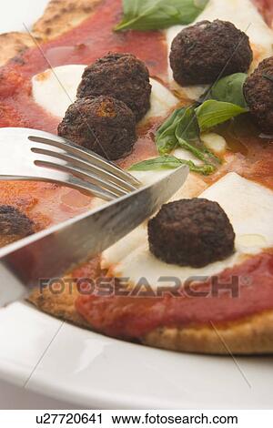 Stock Image - Background, Baked, Bread, Cheese, Close-Up, Cooked. Fotosearch