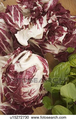 Stock Image - Cabbage, Cut, Foodstuff, Vegetable, Home. Fotosearch