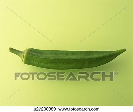 One Gumbo, High Angle View, Copy Space View Large Photo Image Stock Photo - One Gumbo, High Angle View, Copy Space. Fotosearch