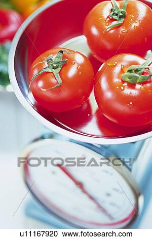 Tomatoes on kitchen weighing scales, Differential Focus View Large Photo Image Stock Image - Tomatoes on kitchen weighing scales, Differential Focus. Fotosearch