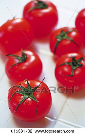 Tomatoes on tile, Differential Focus, Close Up View Large Photo Image Stock Image - Tomatoes on tile, Differential Focus, Close Up. Fotosearch