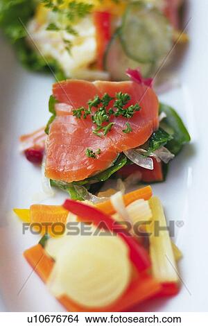 Various salad on plate, Differential Focus View Large Photo Image Picture - Various salad on plate, Differential Focus. Fotosearch