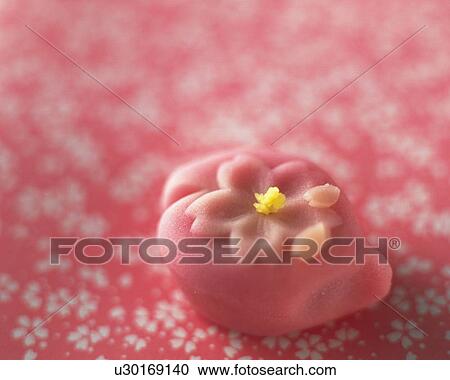 Stock Image - shi, Japanese sweet, Differential Focus. Fotosearch