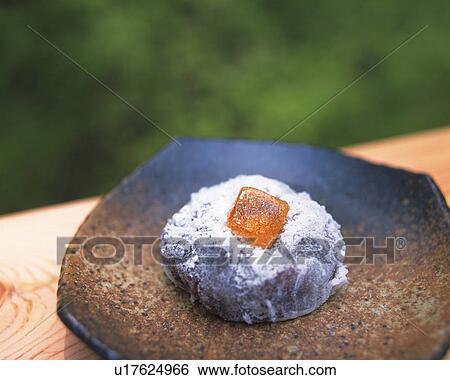 shi, Japanese sweet on plate, high angle view, Differential Focus View Large Photo Image Stock Photograph - shi, Japanese sweet on plate, high angle view, Differential Focus. Fotosearch