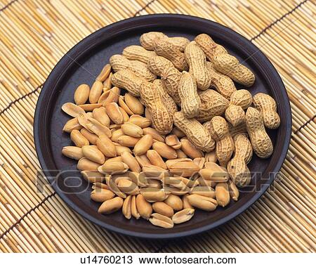Closed Up Image of a Black-colored Plate Filled With Peanuts, High Angle View View Large Photo Image Stock Image - Closed Up Image of a Black-colored Plate Filled With Peanuts, High Angle View. Fotosearch