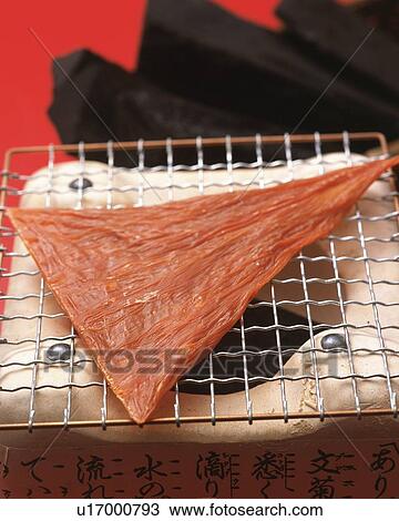 Closed Up Image of a Traditional Japanese Snack, Some Fish Being Grilled, High Angle View, Differential Focus View Large Photo Image Stock Image - Closed Up Image of a Traditional Japanese Snack, Some Fish Being Grilled, High Angle View, Differential Focus. Fotosearch