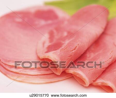 Closed Up Image of Several Slices of Some Ham, Differential Focus View Large Photo Image Stock Image - Closed Up Image of Several Slices of Some Ham, Differential Focus. Fotosearch