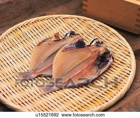 Closed Up Image of Two Fish on a Large Wooden Plate, High Angle View View Large Photo Image Stock Image - Closed Up Image of Two Fish on a Large Wooden Plate, High Angle View. Fotosearch