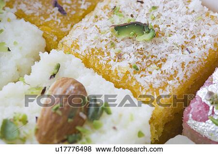 Stock Photo - Close-up of sweets. Fotosearch