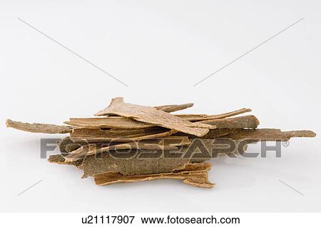 Stock Photo - Close-up of a heap of Cinnamon. Fotosearch