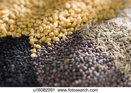 Stock Image - Close-up of spices. Fotosearch