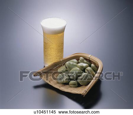 Broad Bean? And Beer View Large Photo Image Stock Photography - Broad Bean? And Beer. Fotosearch