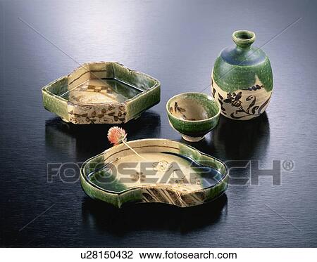 Stock Image - Japanese Tableware Image. Fotosearch