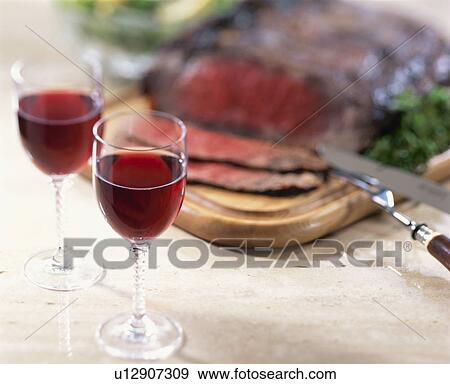Stock Photo - Red Wine. Fotosearch