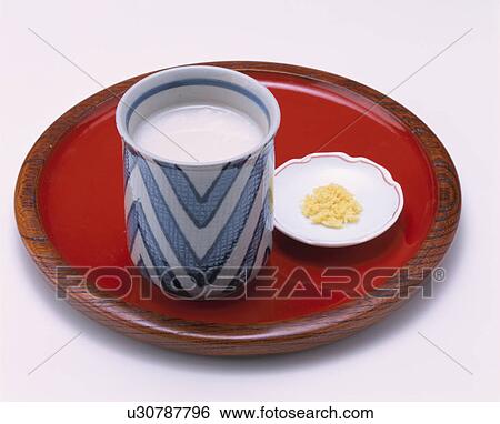 Stock Photograph - Sweet Drink Made From Fermented Rice. Fotosearch